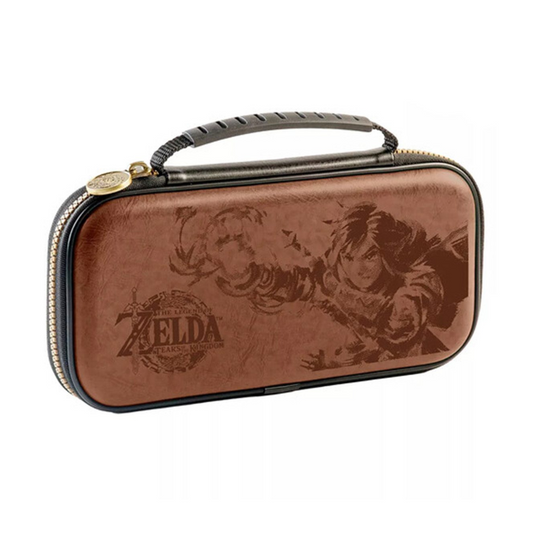 Accesorio - Switch - Estuche Duro Marrón Zelda Tears of the Kingdom - RDS Deluxe Travel Case