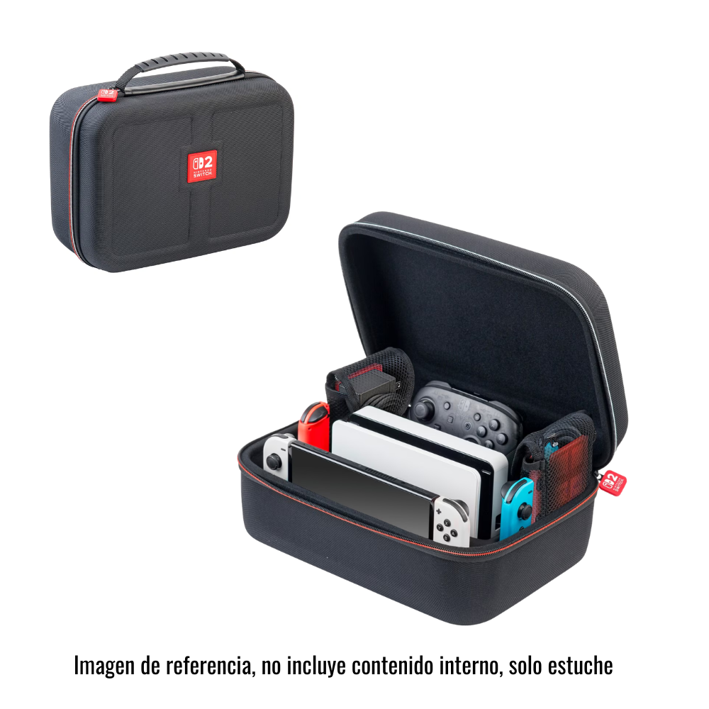 Accesorio - Switch2 - Estuche Rigido para Viaje Deluxe Negro - RDS