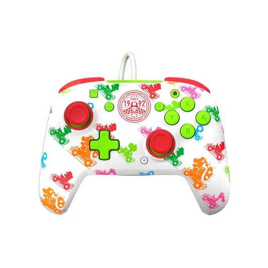 Accesorio - Switch - Control Alambrico Rematch GLOW - Mario Kart Since 1992