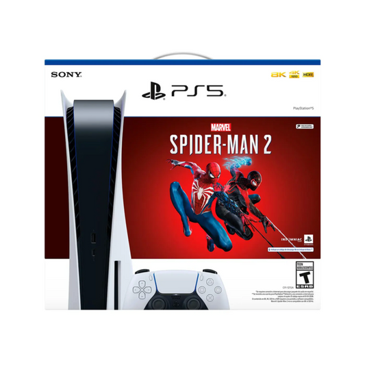 Consola Playstation 5 HW 1215 Standard de disco + Spiderman 2 (Digital)