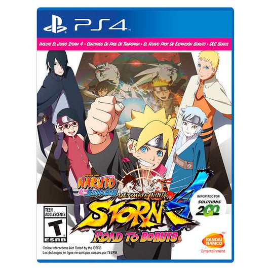 PS4 - Naruto Shippudem Ultimate Ninja Storm 4 Road To Boruto  - Fisico - Usado