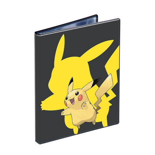 Accesorio TCG  - Carpeta  4 Pocket Pro-Binder 4 pag 80 Doble cara - Pikachu