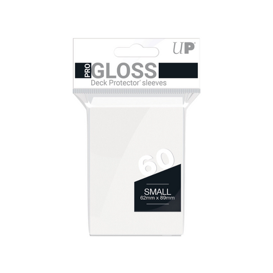Accesorio TCG - 60 Protectores Blancos Tamaño Pequeño