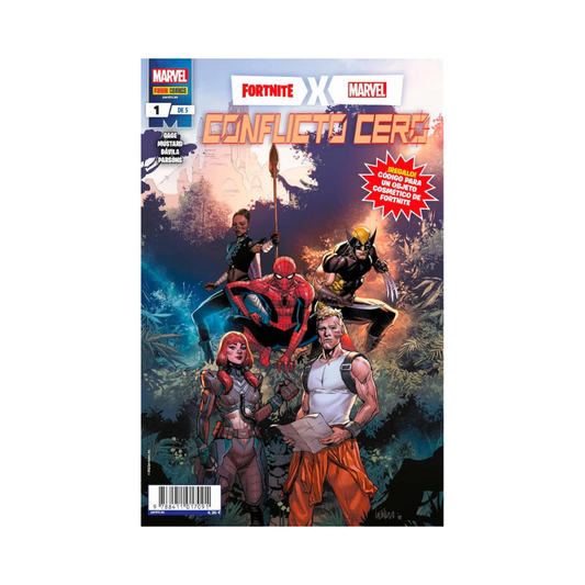 Comic -  Marvel Fortnite N01 Pack  Conflicto