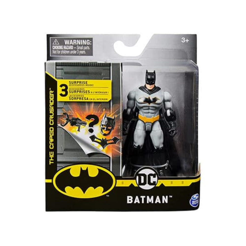 Juguete -  Batman Traje Gris Figura Articulada - Spin Master