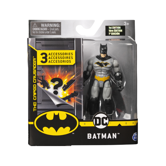 Juguete -  Batman Figura Articulada Primera Edicion- Spin Master