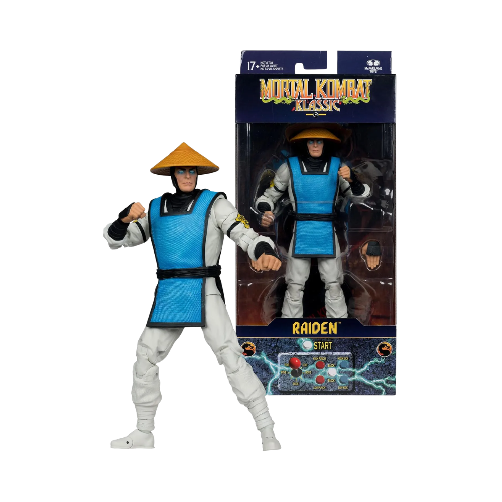 McFarlane - Figuras Articuladas - Mortal Kombat - Raiden