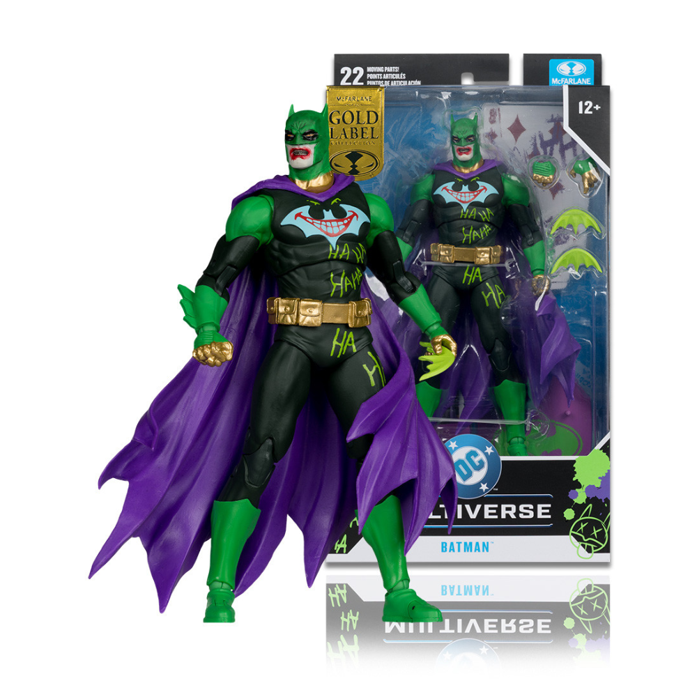 McFarlane - Figuras Articuladas - DC - Batman (Joker War Inspired) - Gold Label Collection