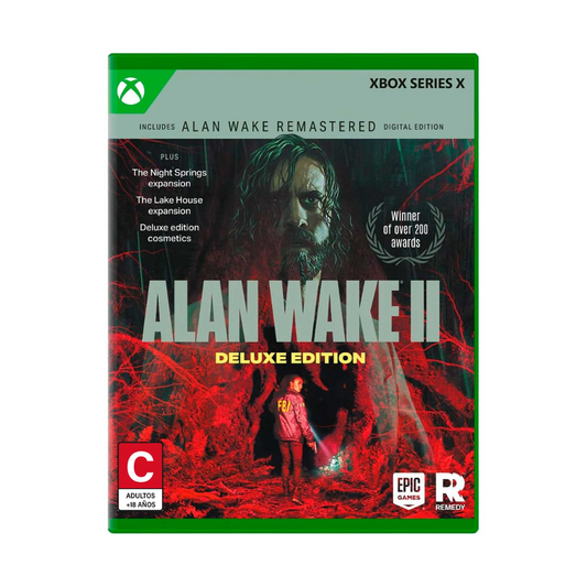 Xbox One/Series X  - Alan Wake 2 Deluxe Edition - Fisico - Nuevo