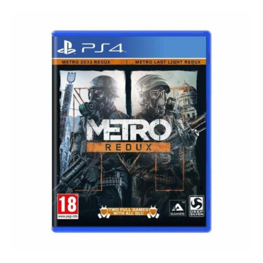 PS4 - Metro Redux 2033 & Metro Last Light Redux - Fisico - Nuevo