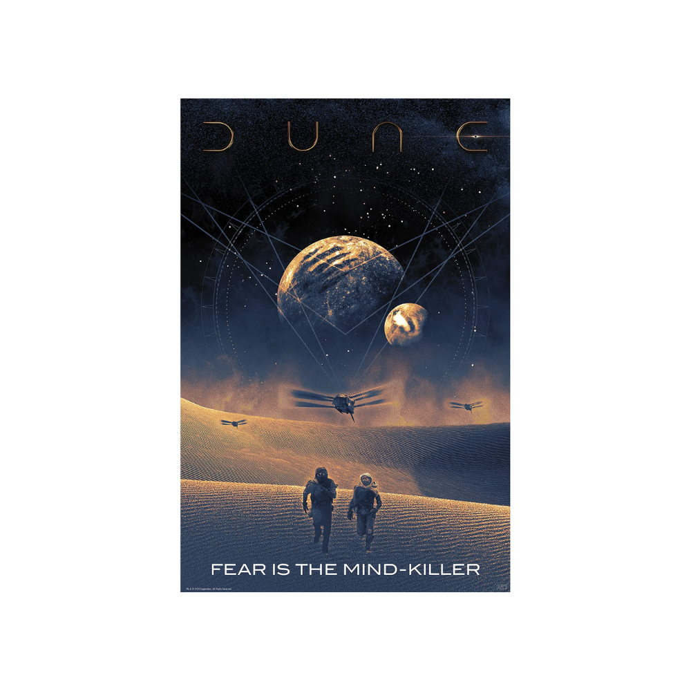 AbyStyle Posters - Dune - Fear Is The Mind Killer