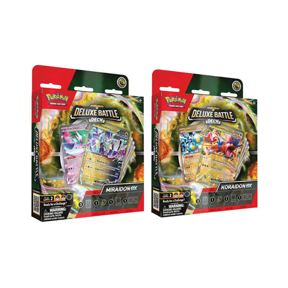 TCG Pokémon - Miraidon Koraidon Ex  - Deluxe Battle Deck - English