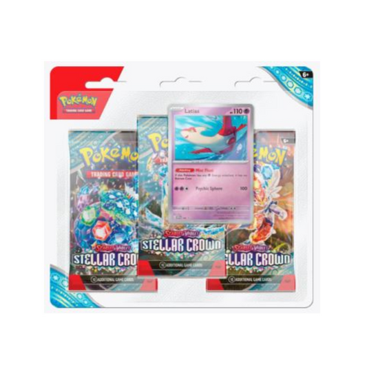 TCG Pokémon - Blister X 3  - Stellar Crown - (English)