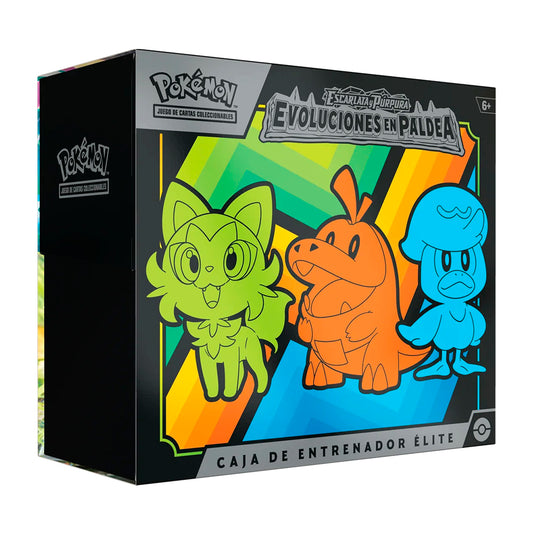 TCG Pokémon - Evoluciones Paldea - Caja Entrenador Elite (Español)