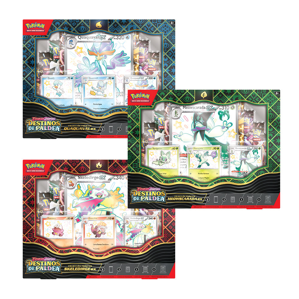 TCG Pokémon  - Destinos de Paldea - Colección Premium - (Español)