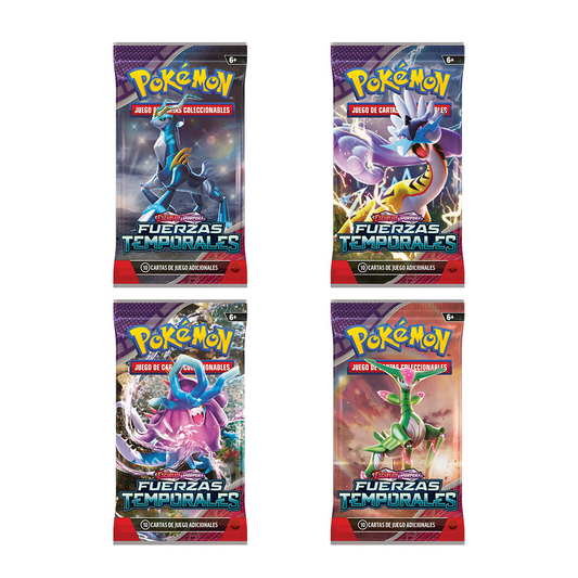 TCG Pokémon  - Fuerzas Temporales - Sobre Individual - (Español)