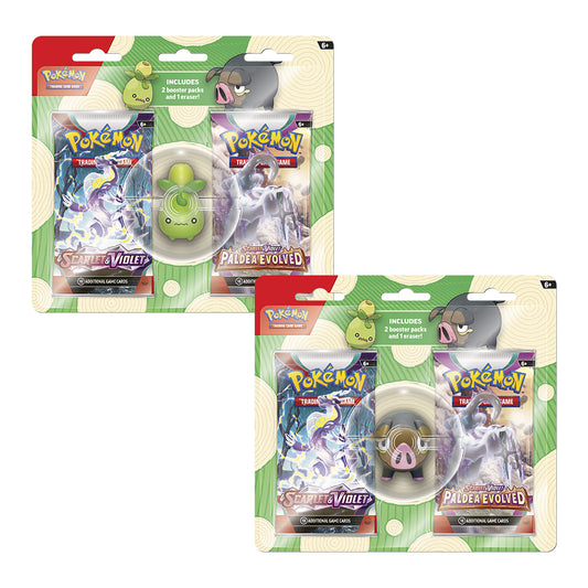 TCG Pokémon - Blister X2 con Borrador de regreso a clases - (English)