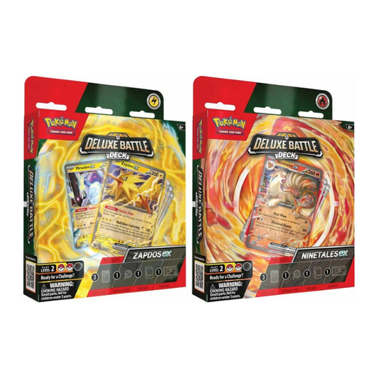 TCG Pokémon  - Deluxe Battle Deck  - Ninetales / Zapdos - (English)