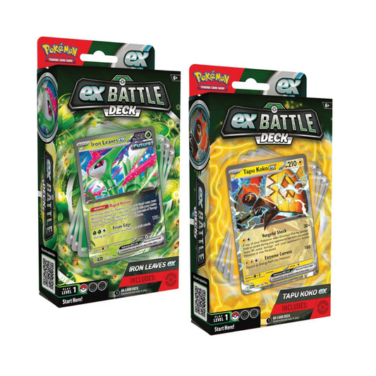 TCG Pokémon - Iron Leaves / Tapu Koko EX - Battle Deck - English