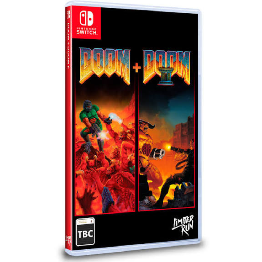 Switch - DOOM + DOOM II  - Fisico - Nuevo