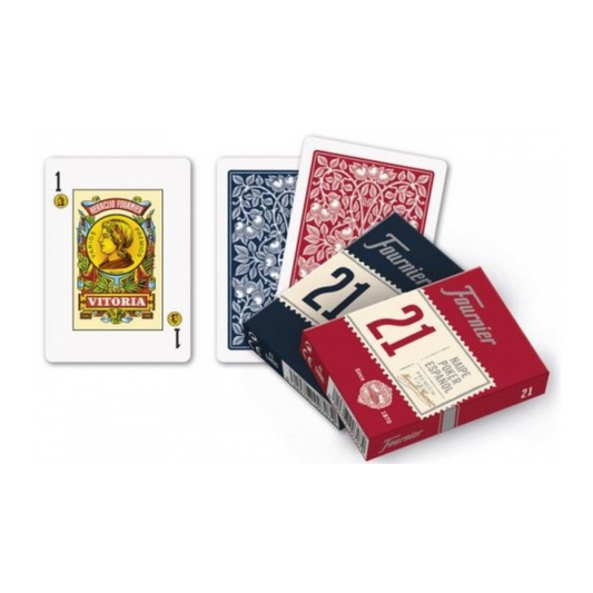 Fournier - No 21 43 Cartas (3 Jokers)