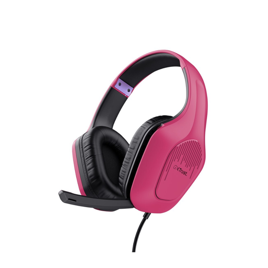 Accesorio - Audifonos Diadema Alambrico GXT415P Zirox Rosado - Trust