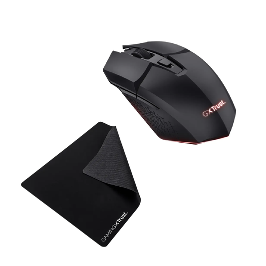 Accesorio - Mouse Inalambrico FELOX + Pad Mouse - Trust