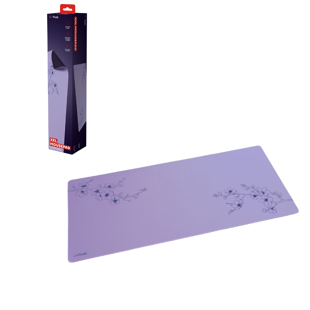 Accesorio - PC Gaming - Mouse Pad XXL GXT759 Blossum 90mm X 40mm X O,3mm - Trust