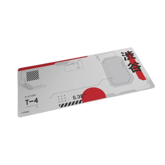 Accesorio - PC Gaming - Mouse Pad XXL GXT759 Japan White 90Cm X 40Cm X O,3Cm - Trust