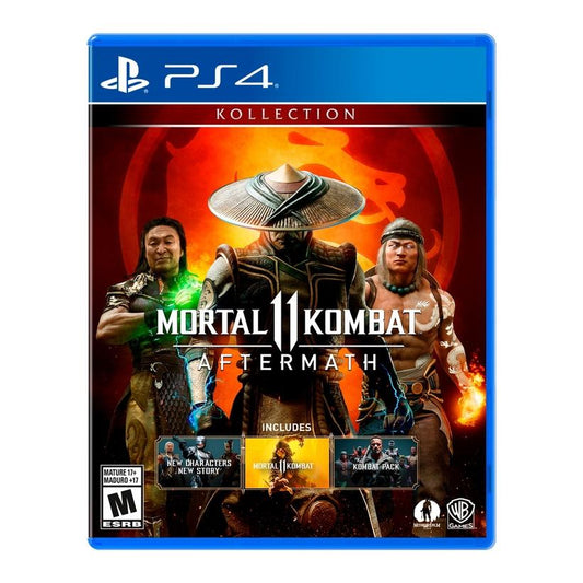 PS4 - Mortal Kombat Aftermath 11- Fisico - Usado