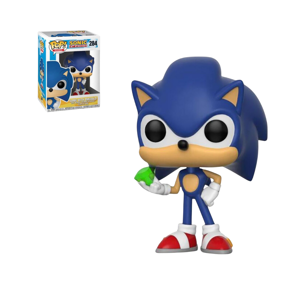 Funko Pop Games - Sonic - Sonic with Chaos Emerald