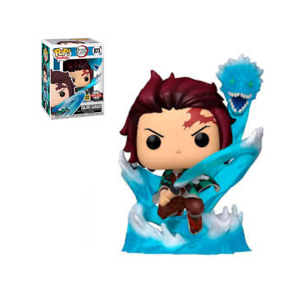 Funko Pop - Demon Slayer - Tanjiro with Dragon (Glow in the Dark - Special Edition