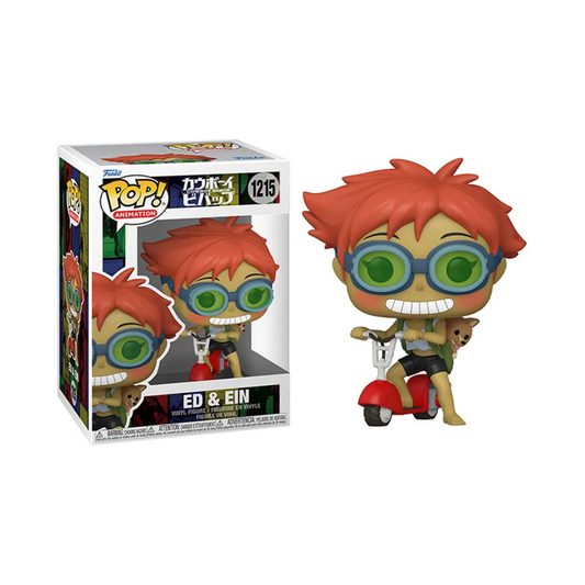 Funko Pop - Cowboy Bebop  - Ed y Ein en Moto