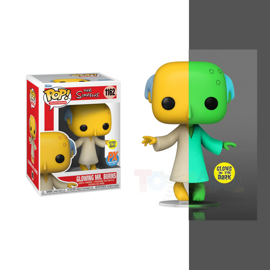 Funko Pop - The Simpsons - Glowing Mr. Burns - PX Edicion Especial