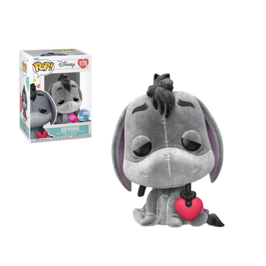 Funko Pop  - Winnie The Pooh - Igor - Flocked - Edicion Especial
