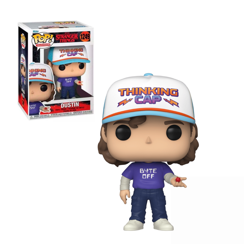 Funko Pop  -  Stranger Things - Dustin (Byte Off)