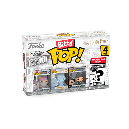 Funko Bitty Pop - Harry Potter - Dumbledore, Casi Decapitado, McGonagal, ???