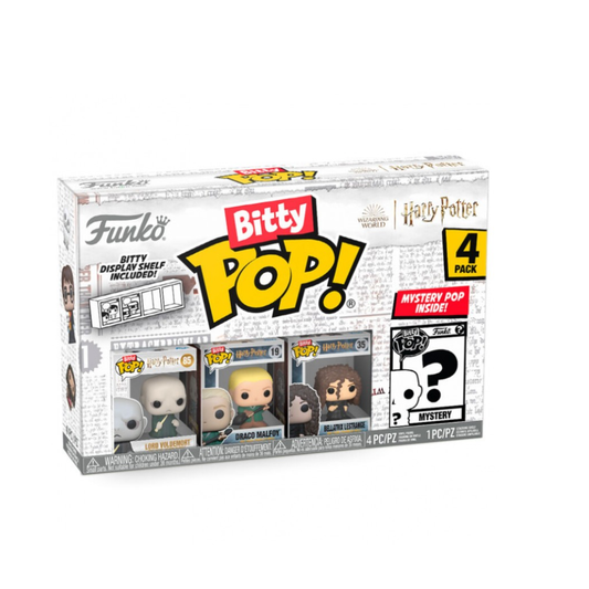 Funko Bitty Pop - Harry Potter - Voldemort, Bellatrix, Draco, ???