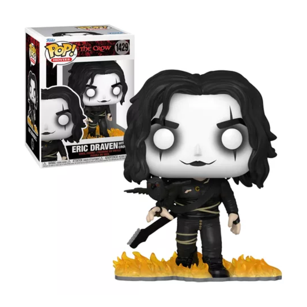 Funko Pop - The Crow - Eric Draven con el cuervo