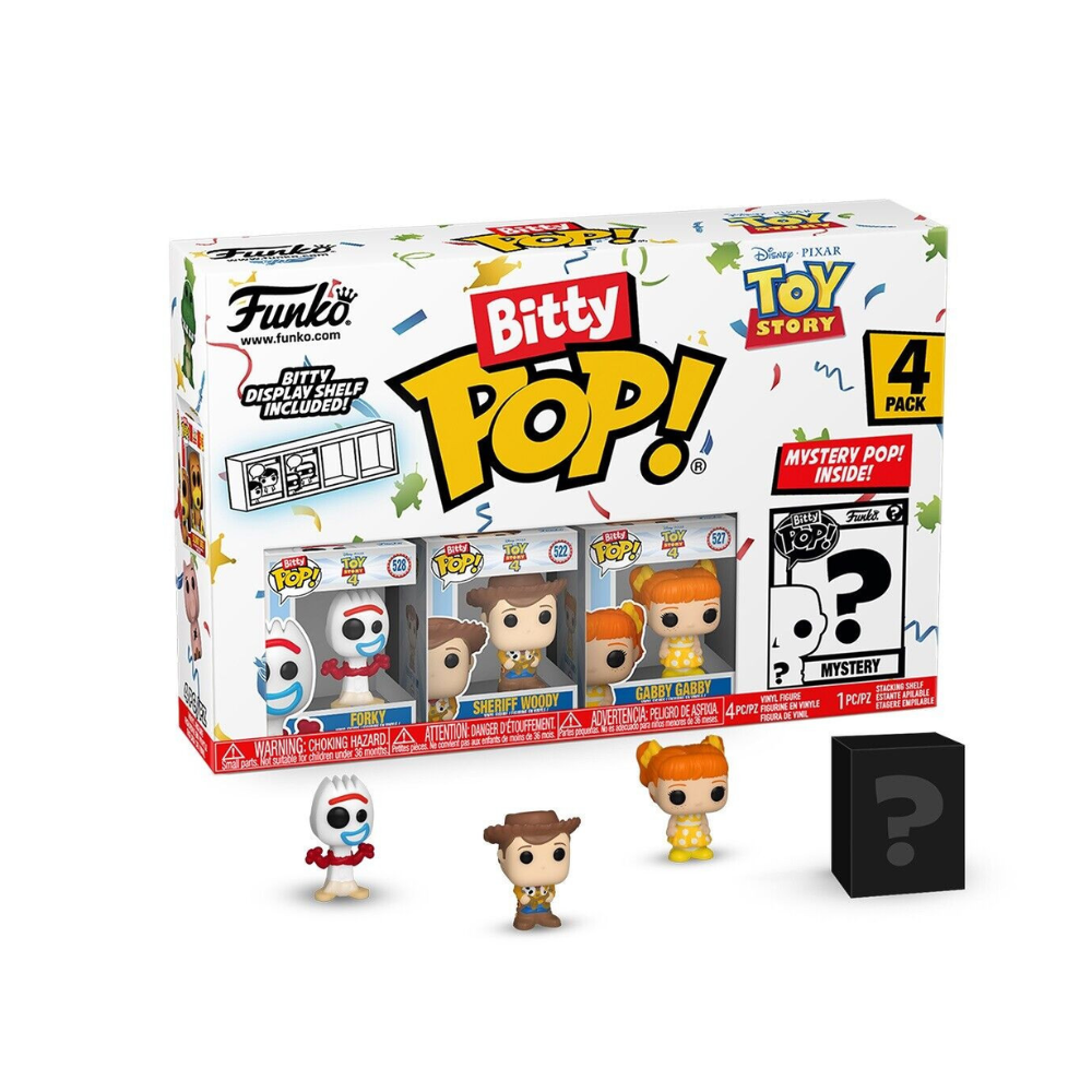 Funko Bitty Pop - Toy Story - Forky, Woody, Gabby Gabby, ???
