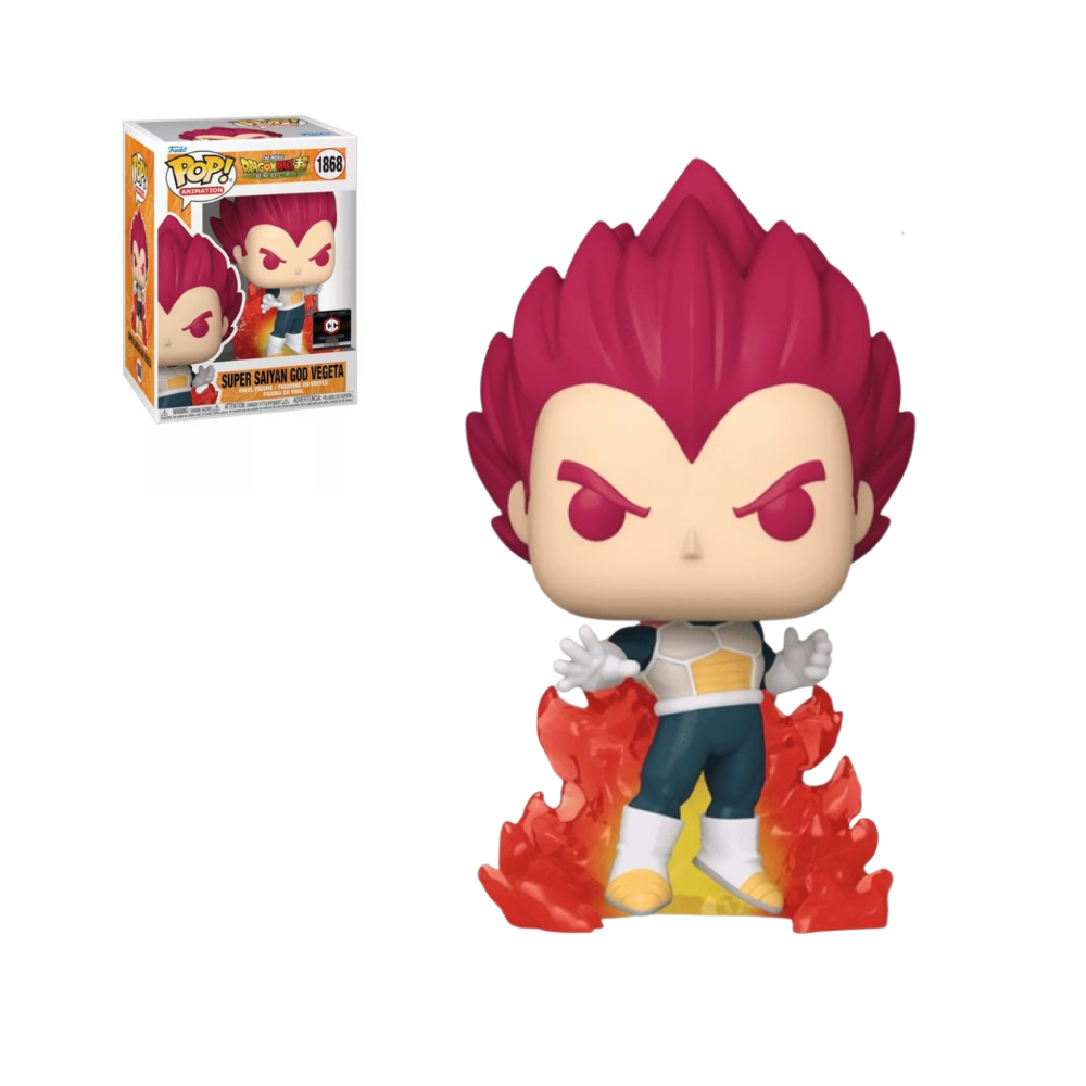 Funko Pop - Dragon Ball Super - Super Sayayin Modo Dios Vegeta - Special Edition