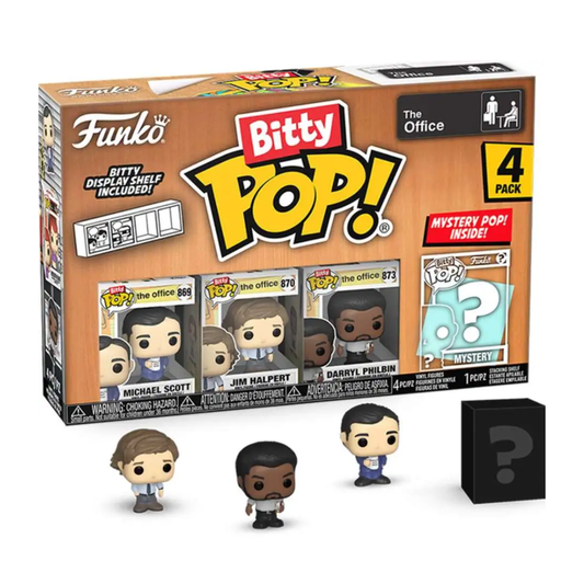 Funko Bitty Pop - The Office - Michael, Jim, Darryl, ???