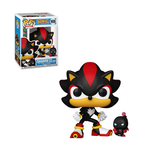 Funko Pop - Sonic The Hedgehog -  Shadow With Dark Chao