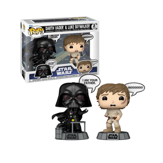Funko Pop 2 Pack- Star Wars  - Vader & Luke
