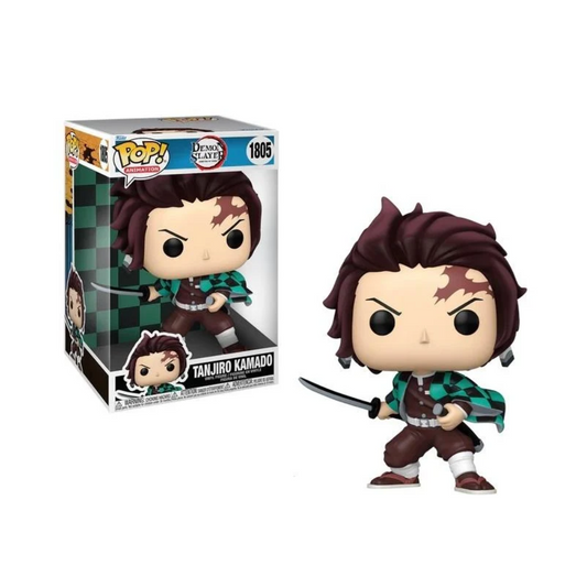 Funko Pop - Demon Slayer ( Kimetsu no Yaiba- Tanjiro - Jumbo (10")