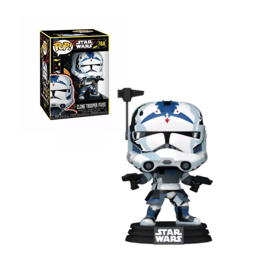Funko Pop - Star Wars - Clone Troopper Fives - Blacklight