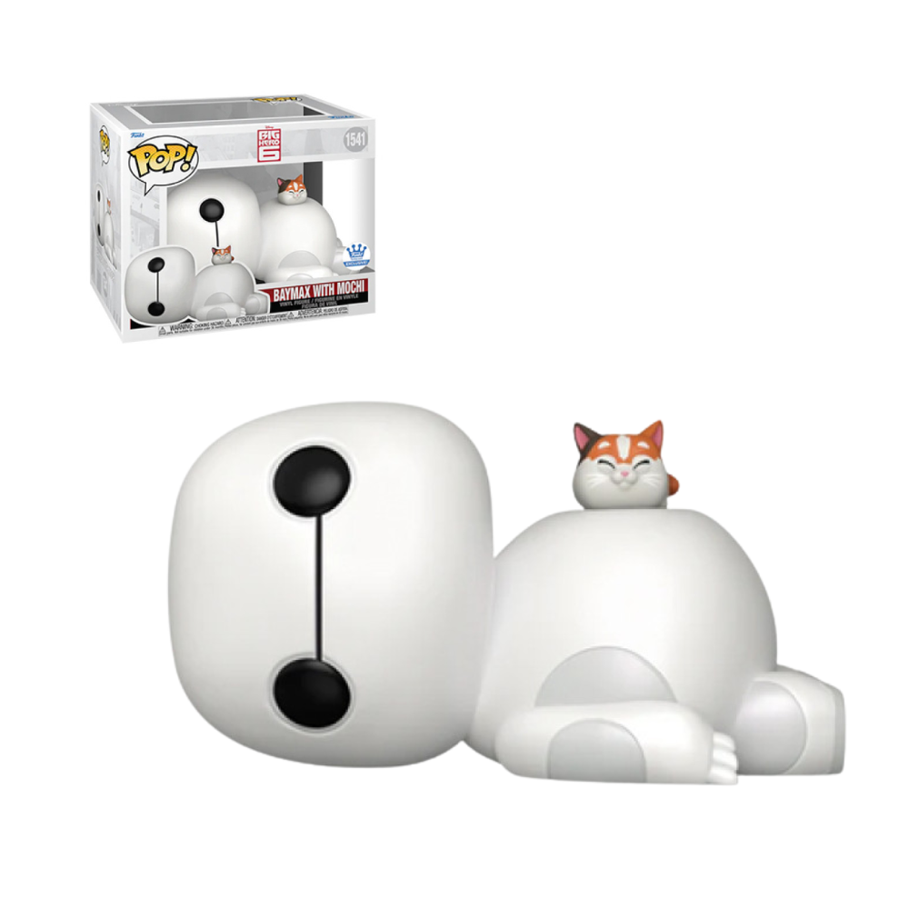 Funko Pop Super - Big Hero 6 - Baymax with Mochi