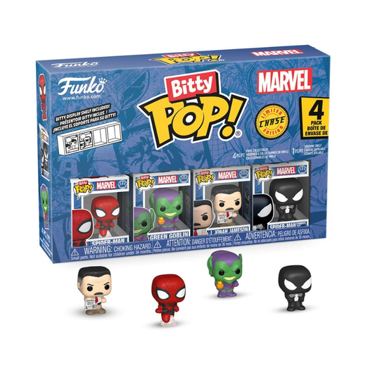 Funko Bitty Pop - Spiderman - Spiderman, Green Goblin, J.Jonan Jameson