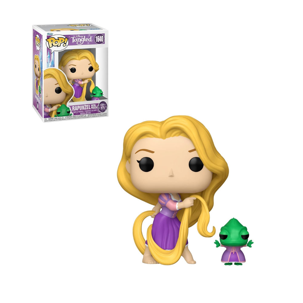 Funko Pop  - Disney Princess - Rapunzel y Pascal