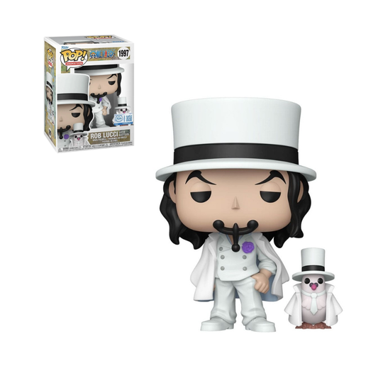 Funko Pop - One Piece Pop! Rob Lucci with Hattori - Specia Edition